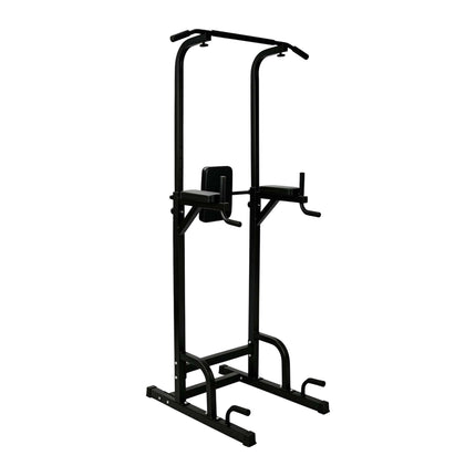 Turn de alimentare pentru sala de sport de acasă, înălțime reglabilă, oțel negru