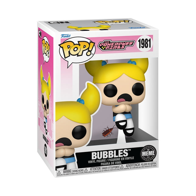 Powerpuff Girls Bubbles Figura de vinil Funko Pop - Jucărie de colecție