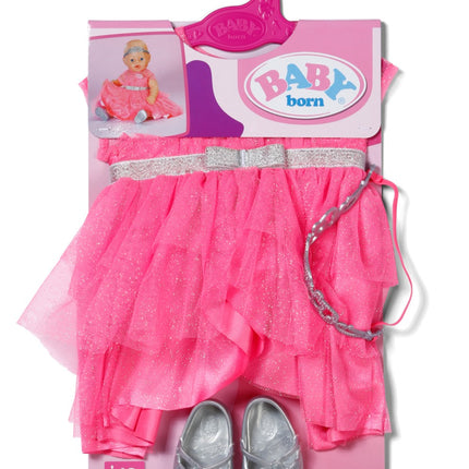 Tinuta Printesa pentru Papusi Baby Born de 43 cm