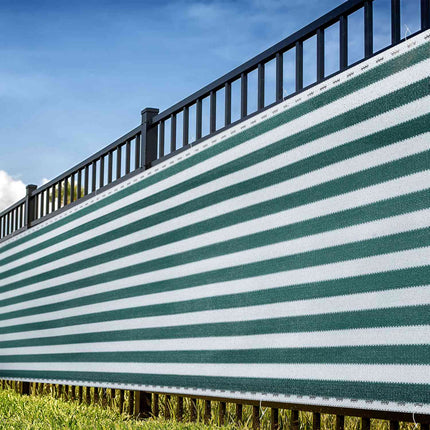Protecție confidențială 1,2 m verde-alb