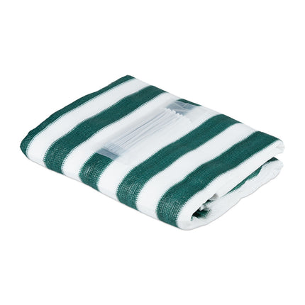 Protectie de confidentialitate 1,5 m verde-alb