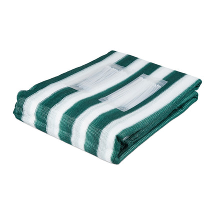 Protectie de confidentialitate 1 m verde-alb