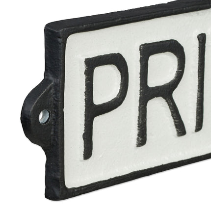 Semn privat „Privat”