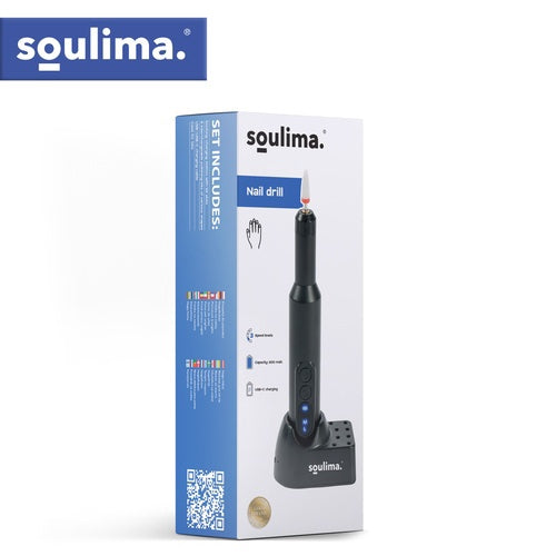 Mașină de unghii profesională fără fir, set USB-C, 18000 RPM