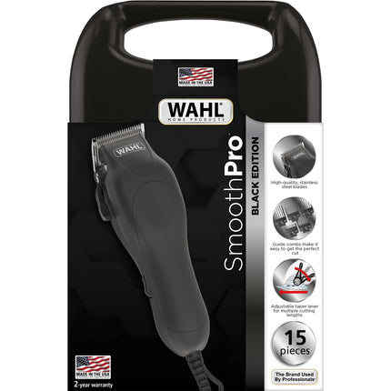 Professional Hair clipper Smooth PRO BLACK EDITION