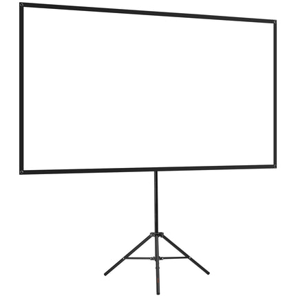Projector Screen with Tripod Stand, 80 Inch 16:9 4K