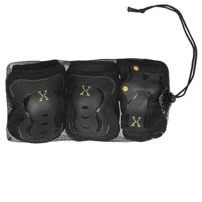 Set echipament de protecție, mărimea XL, negru-galben