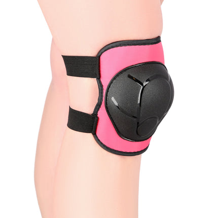 Protective Pad Set, Dark Pink, Size M