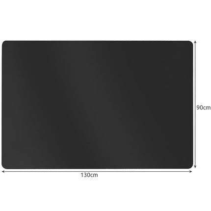 Protective chair mat 90x130cm RUHHY - black