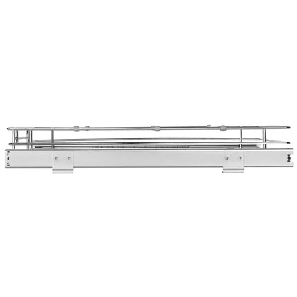 Pull-Out Cabinet Organizer Shelf, 20 x 21 in, Chrome