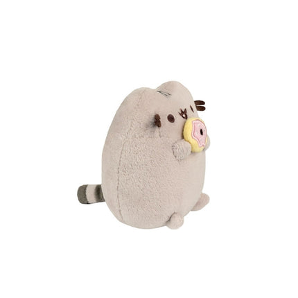 Pusheen jucărie de pluș Pusheen șezând cu gogoașă, 10 cm