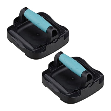 Mânere push-up cu roți, set de 2