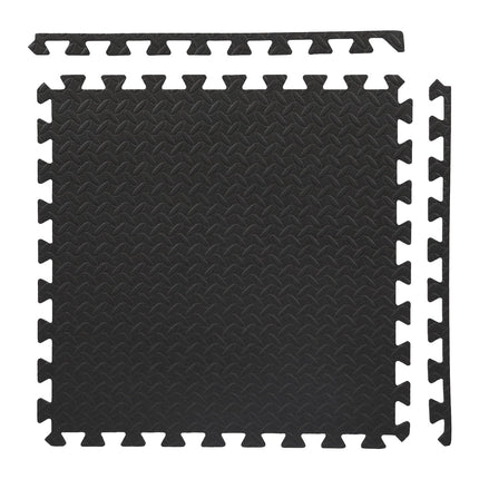 Covoraș puzzle, spumă premium, interblocare, 12 piese
