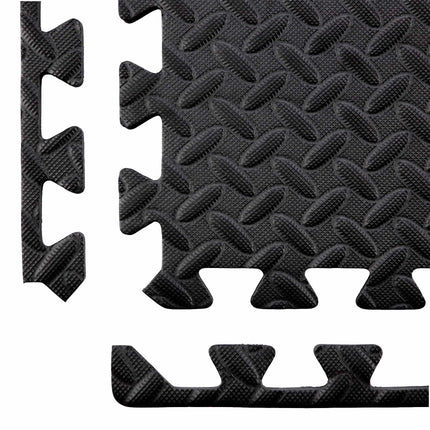 Covoraș puzzle, spumă premium, interblocare, 12 piese