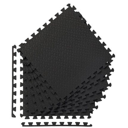 Covoraș puzzle, spumă premium, interblocare, 12 piese