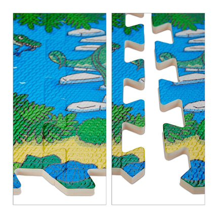 Covoraș puzzle Dinozaur