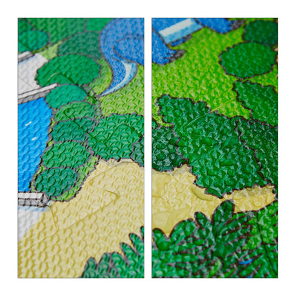 Covoraș puzzle Dinozaur