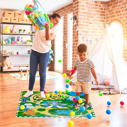 Covoraș puzzle Dinozaur