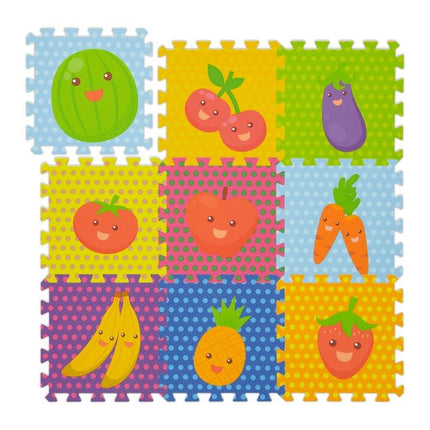 Covoraș puzzle Fructe