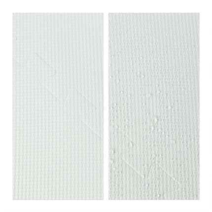 Puzzle mat albastru-alb