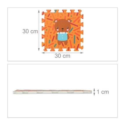 Covoraș puzzle pentru animale