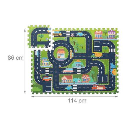Puzzle mat strada