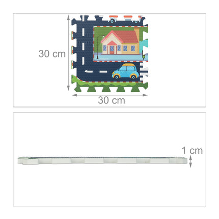 Puzzle mat strada