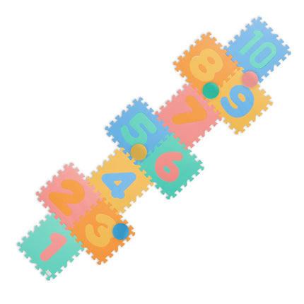 Covoraș puzzle cu numere