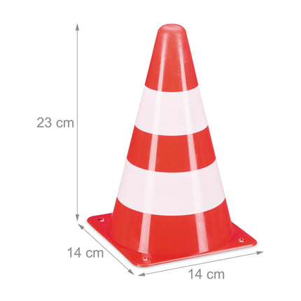 Piloni, 14 buc, portocaliu