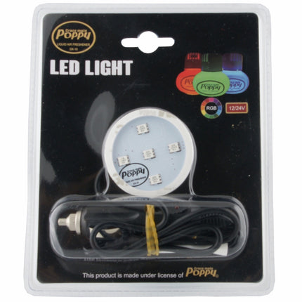 Placă luminoasă LED RGB pentru Poppy, iluminare interioară multicoloră, 12/24 V