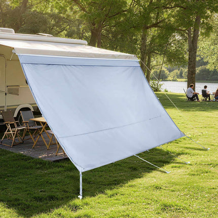RV Awning Sun Shade Screen 2 x 3.3 m, Fits 3.5 m, UV50+