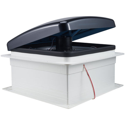 RV Roof Vent Fan 12V, 10-Speed Reversible with Remote