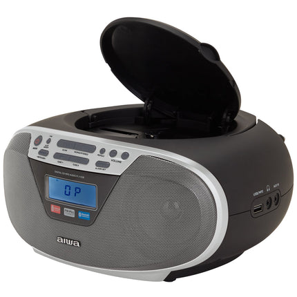 Radio with CD player and Bluetooth Silver