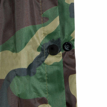 Poncho de ploaie cu utilizări multiple, camuflaj 3 în 1