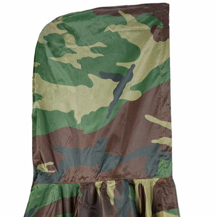 Poncho de ploaie cu utilizări multiple, camuflaj 3 în 1