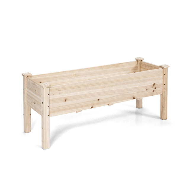 Suport pentru jardinieră înălțată, lemn de brad, 120 cm