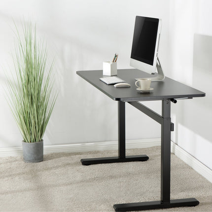 Raised/lowered desk Manual 140x60cm Sv