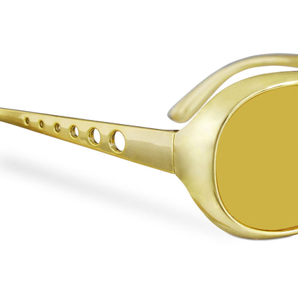 Rapper Glasses Gold