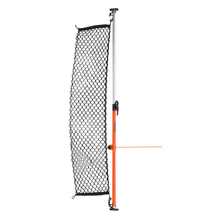 Ratcheting Cargo Bar 40-73 in, Steel, Net Divider