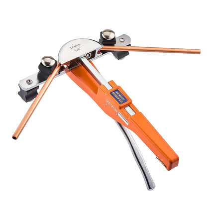 Ratcheting Tube Bender Kit, 6–22 mm, 7 Dies