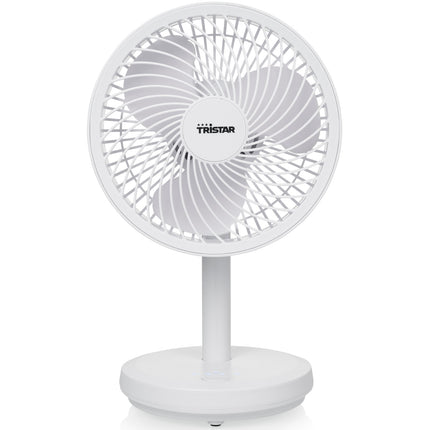 Rechargeable Table Fan White