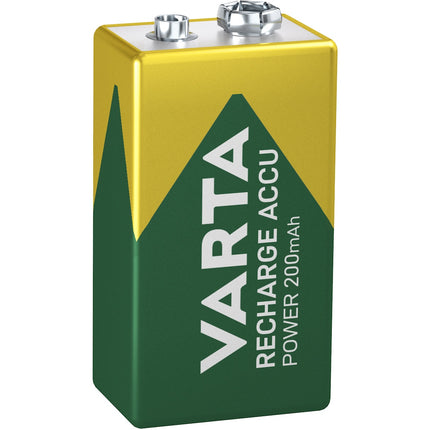 Rechargeable battery 9V 200 mAh 1-pack