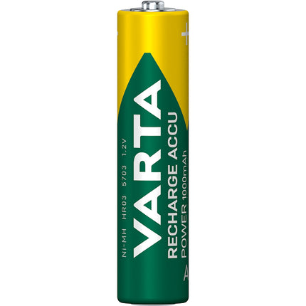 Rechargeable battery AAA 1000 mAh 4-pack