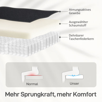 Fotoliu reclinabil, material textil cu aspect de in, negru, reglabil până la 155º