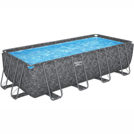 Rectangular Pool Set 5.49m x 2.74m x 1.32m, All-Season Use