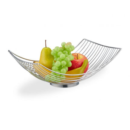 Fructera dreptunghiulara argintie