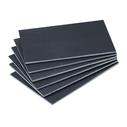 Set de 6 plăci dreptunghiulare din ardezie