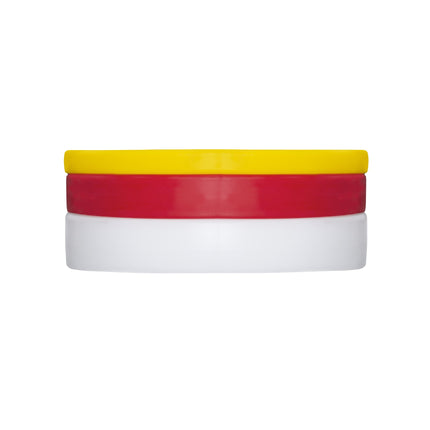 Plăci roșii de greutate olimpice, 2 x 2,5 kg, material PE
