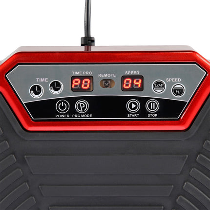 Platforma Vibratoare Rosie, Viteza Reglabila, Echipament Fitness