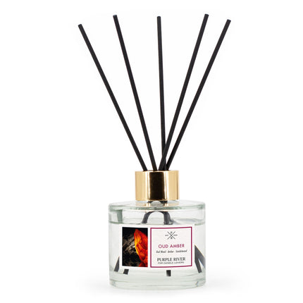 Difuzor cu bețișoare 100 ml din sticlă – Parfum de lungă durată
